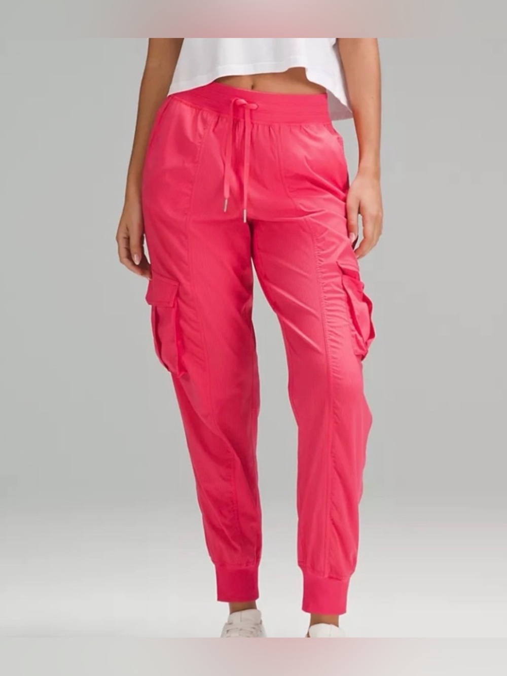 lululemon athletica Hot Pink Cargo Jogger Pants